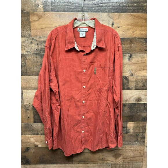 Columbia Men's Long Sleeve Button Up Size‎ XXL - Picture 1 of 4